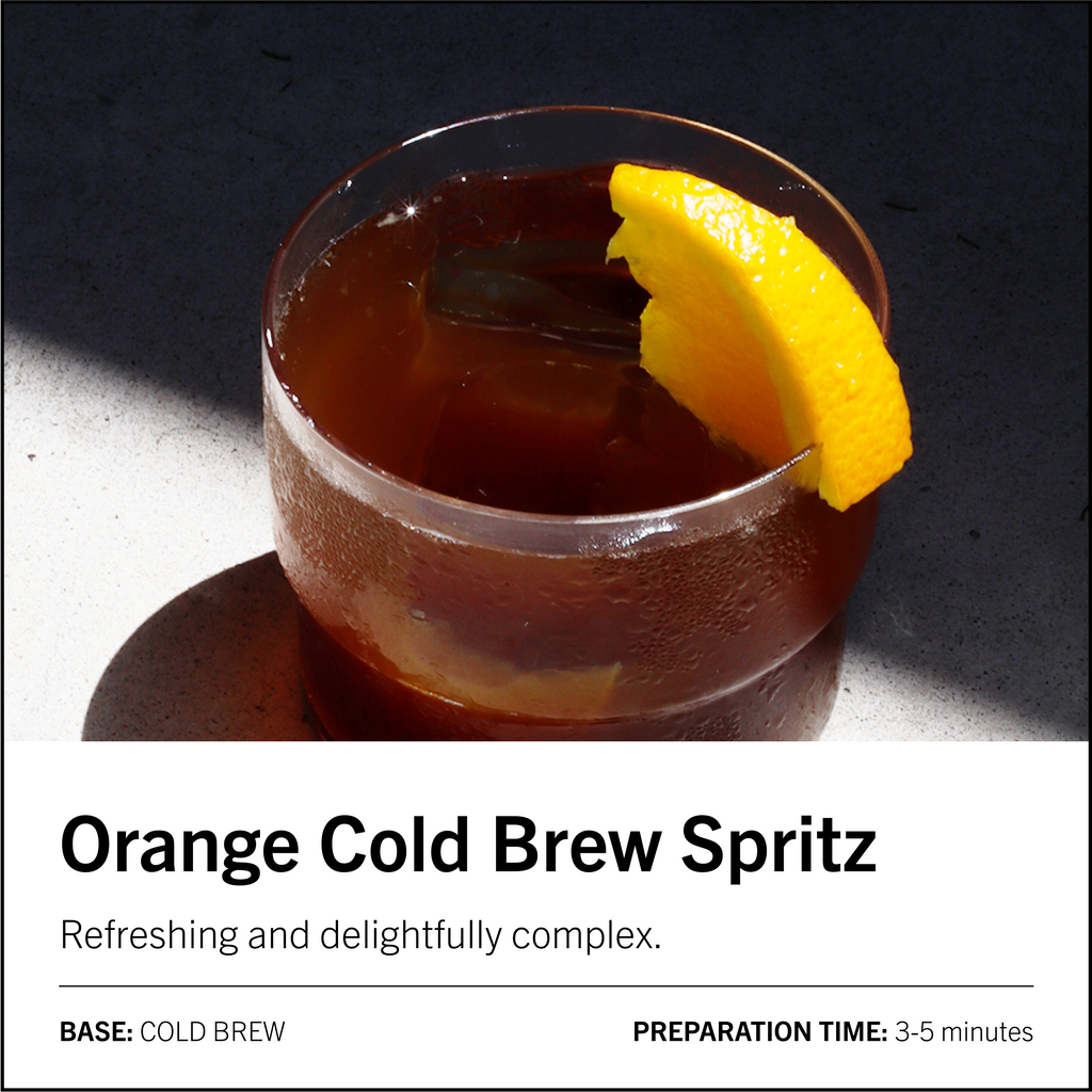 Orange Cold Brew Spritz